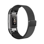 Bracelet Cuir Compatible Fitbit Charge 6/5 - Motif Floral - Taille 14-20.3cm - Chofit