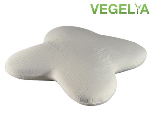 Oreiller vegelya premium fly mousse à mémoire de forme 65x65cm