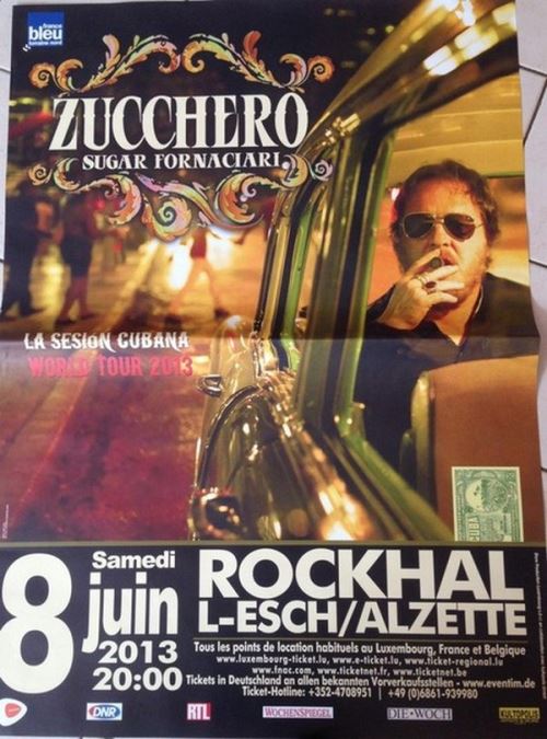 ZUCCHERO - 80x120 cm - AFFICHE / POSTER