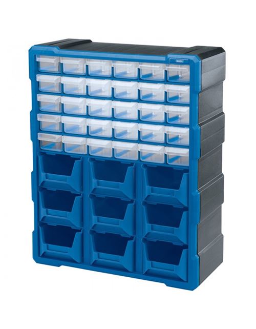 Draper 30 Drawer 9 Bin Organiser Cabinet