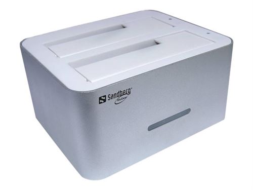Sandberg USB 3.0 Hard Disk Cloner - contrôleur de stockage - SATA 3Gb/s - USB 3.0