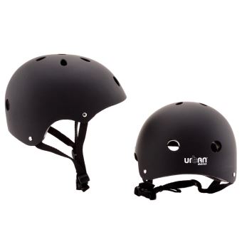 Casque Urbain Enfant Taille S Noir Velo Skate Bmx Protections Du Sport Achat Prix Fnac