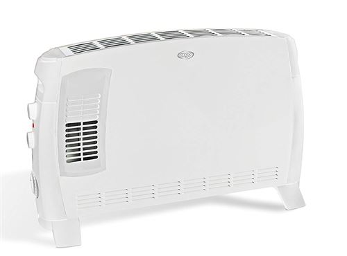 ARGO JAZZ T Interno Bianco 2000W Stufetta con elettroventola JAZZTBI