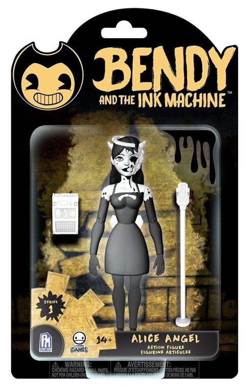 Bendy et la figurine d'action de la machine à encre - Alice l'Ange