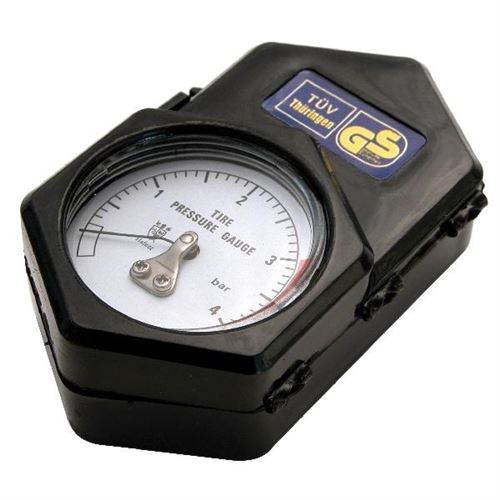 Carpoint manomètre pour pneus Professional analogique noir/argent