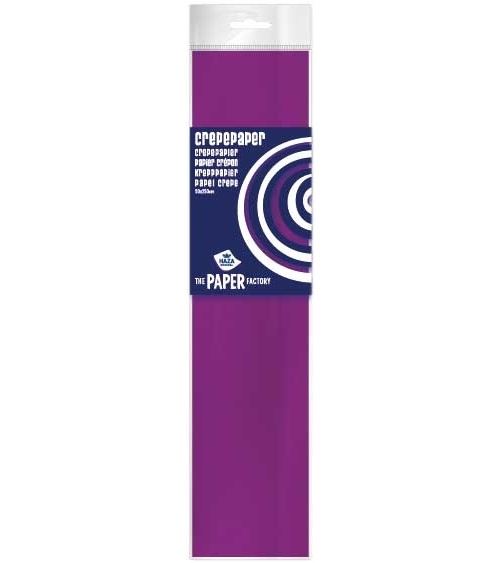 Haza Original papier crêpe The Paper Factory250 cm violet