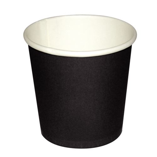 Gobelets noirs espresso 120mlx50