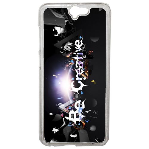 Coque Sois Créatif Art Graphique Compatible One A9 Transparent