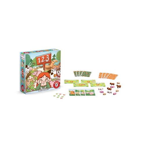 Jeu mémoire 123 PIATNIK Multicolore
