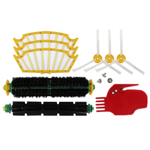 Accessoires Brosse Côté Réseau 570 Version Filtre Rouleau Brosse pour Irobot 500 Wenaxibe226