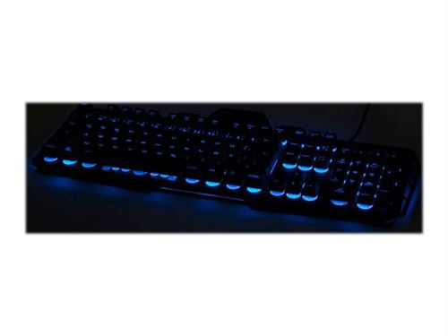 Hama 00113755 usb qwertz anglais noir clavier - claviers (usb, jouer, clavier mécanique, qwertz, anglais, avec fil)