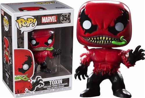 TOXIN Marvel Spider-man #354 Funko Pop Vinyle + Protecteur de Pop