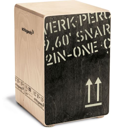 SCHLAGWERK CP403BLK - Cajon 2inOne - Médium noir