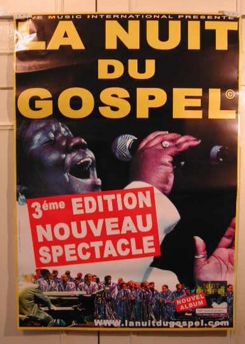 La Nuit du Gospel - 70x100 cm - AFFICHE / POSTER