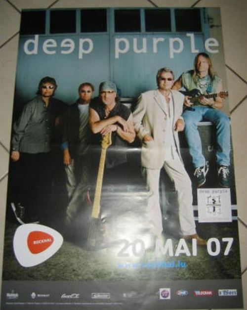 Deep Purple - 70x100 cm - AFFICHE / POSTER