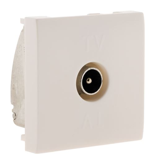 Simplea-Prise TV - Moteur seul - Blanc - Simplea