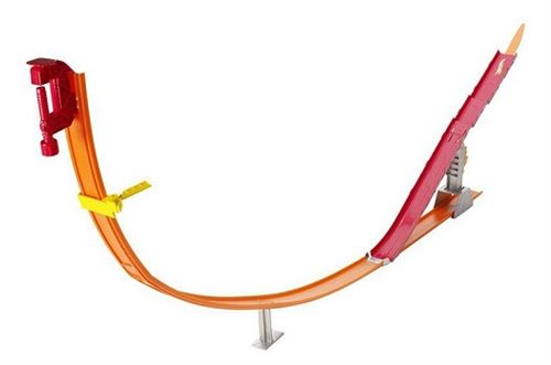 Hot wheels city - piste pont des périls (1 véhicule inclus)