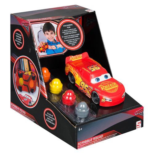 Voiture Disney Cars avec timbres