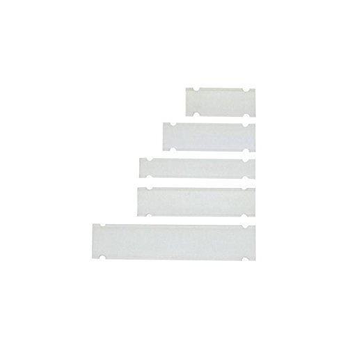 Porte-repère A x B x C x D 12.2 x 10.4 x 58 x 70 mm transparent sans serre-câbles LappKabel PTEF 10-58 83254964