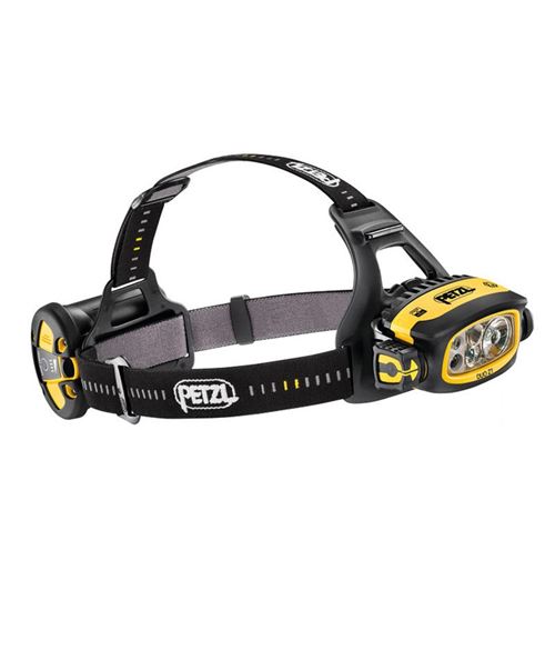 Lampe Frontale Petzl Duo Z1 360 Lumens (Noir/Jaune - Reglable)