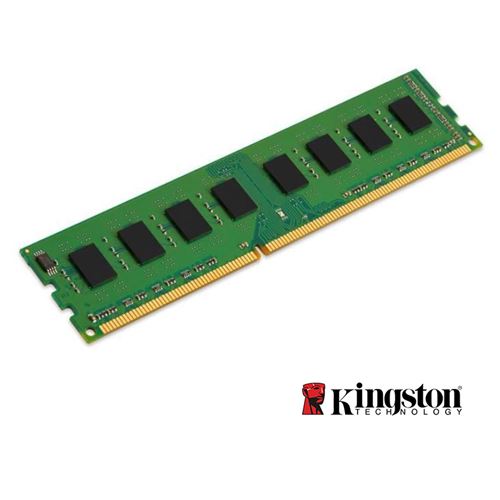 Mémoire KINGSTON PC DDR3L - 4 Go - DIMM 240 broches - 1600 MHz / PC3L-12800 - CL11 - 1.35 V - Mémoire sans tampon - Non ECC