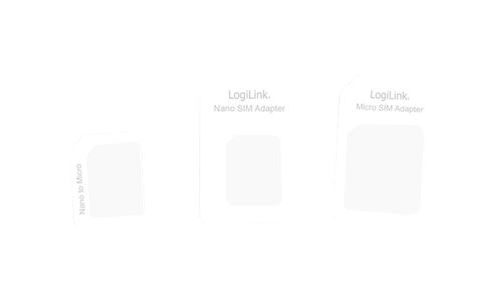 LogiLink Dual SIM Card Adapter - kit d'adaptateurs de carte SIM