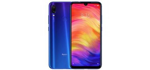 Smartphone Xiaomi Redmi 7 Bleu 6.26 - 16 Go de mémoire vive - 2 Go de RAM - 12 + 2mpx - 8mpx - Encombrement