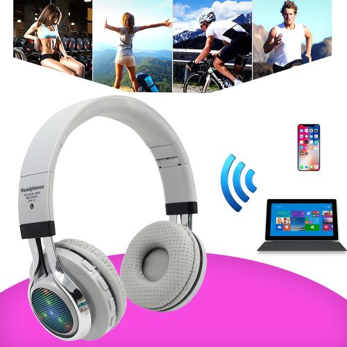 Casque sans fil Bluetooth 4.1 casque antibruit écouteurs et radio