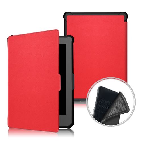 WISETONY® Étui de protection intelligent pour Kobo Clara HD - Rouge