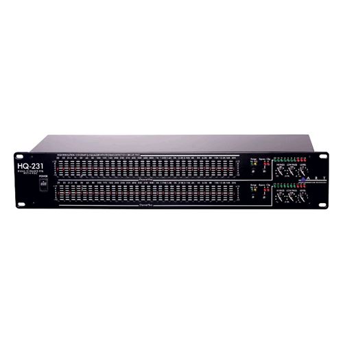ART HQ231 equalizer graphique 31 bandes 2 canaux