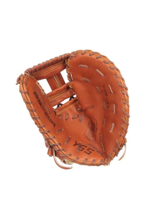 Gant de baseball gaucher - Mixte - Marron