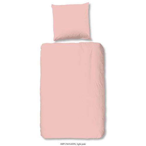 HIP Housse de couette Uni 140x200/220 cm Rose