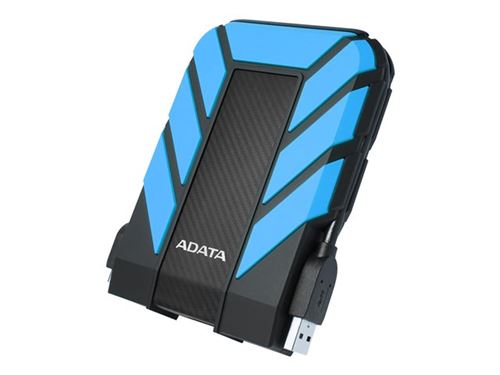 ADATA HD710P - Disque dur - 1 To - externe (portable) - 2.5 - USB 3.1 - bleu