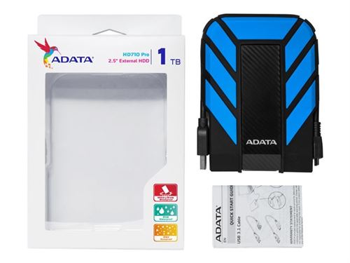 bleu Adata HD710 USB3.1 Pro 2.5 pouces Portable disque dur 1 to 