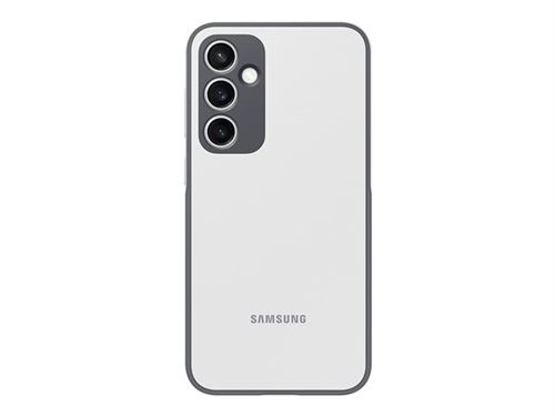 Coque en silicone pour Samsung Galaxy S23 FE Gris clair