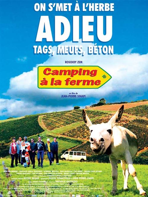 Camping à la Ferme - 2005 - Julie Delarme - 120x160cm - Affiche de cinéma originale État correct - N/A reconditionné disponible sur Fnac