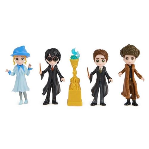 Wizarding World - Multipack 4 figurines Champions Tournoi des 3 Soricers MAGICAL MINIS™