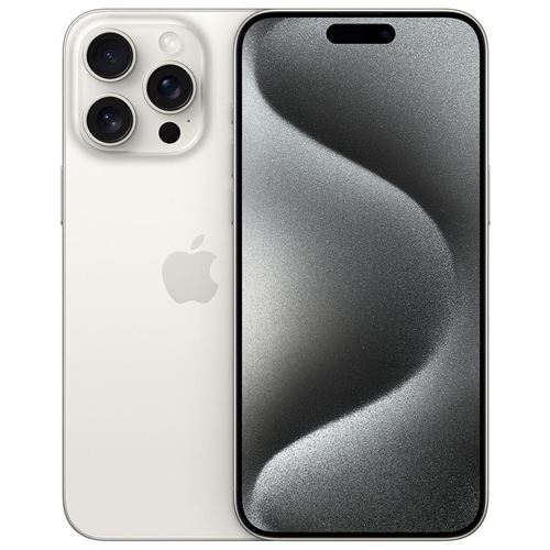 Apple iPhone 15 Pro 6,1"" 512 Go titane Blanc Reconditionné avec batterie neuve État correct - N/A reconditionné disponible sur Fnac