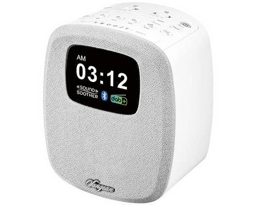 Non Communiqué Blanc Sangean Dcr-83 Radio De Table Dab+, Fm Aux, Bluetooth, Usb Fonction De Charge De La Batterie, Fonction Réveil