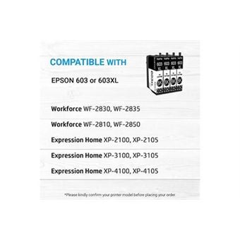 Epson 603 XL - Noir - Compatible
