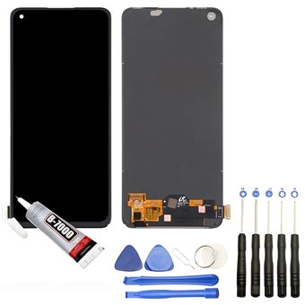Écran LCD Complet Avec Vitre Tactile Noire Pour Oppo Find X5 Pro – Neuf, Sans Chassis