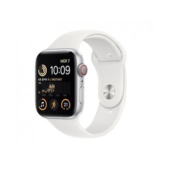 Apple Watch SE GPS Cellular 2 me g n ration bo tier Aluminium