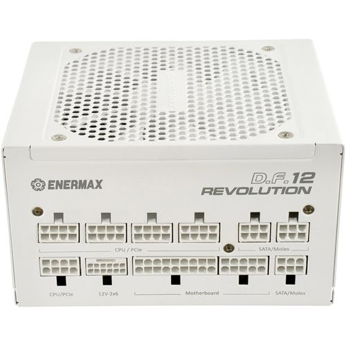 Enermax - Revolution D.F. 12 - Alimentation PC - 850W - 80 PLUS Gold - ATX12V 3.1 - Blanc - Image 3