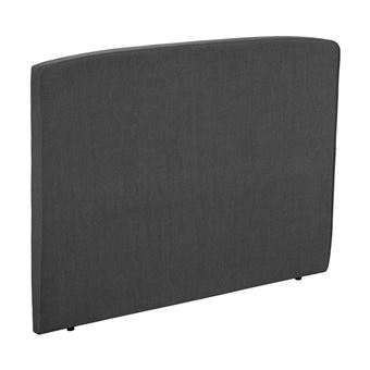 EPEDA Tête de lit Galbe 160cm chenille gris