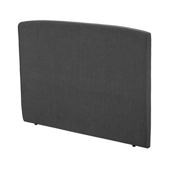 EPEDA Tête de lit Galbe 160cm chenille gris