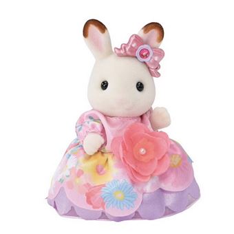 5809 - Les princesses en robes a fleurs