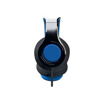 Gioteck TX30 - Écouteurs avec micro - circum-aural - filaire - bleu