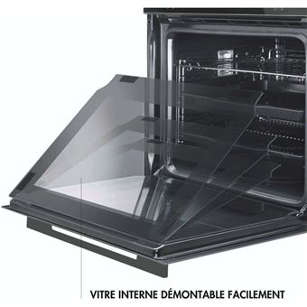Four encastrable SMEG SFP641PNO1 noir pyrolyse 500.0 °C