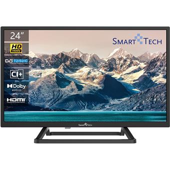 50€ sur Smart Tech TV LED HD 24 pouces (60cm) 24HN10T3 Triple Tuner Dolby  Audio H.265 HDMI USB - TV LED/LCD - Achat & prix