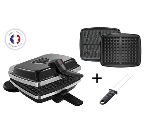 Non Communiqué Noir Lagrange - Gaufrier - 1000 Watt